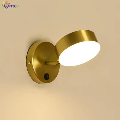 Modern Wall Lamp Nordic Iron Simple Stylish Wall Led Light/ Indoor Bedside Lighting Decoration 